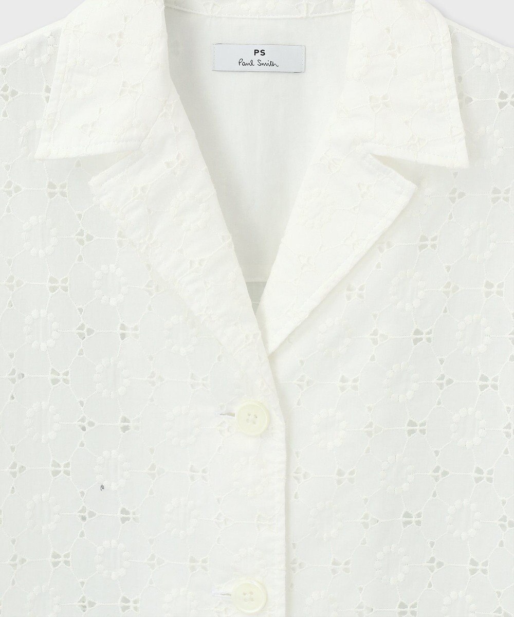 Paul Smith アイレットレース 半袖 シャツ 