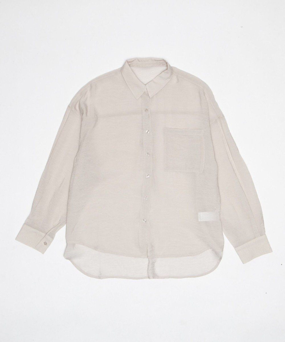 WEGO 【2026年春夏新作】シアーシャツ 