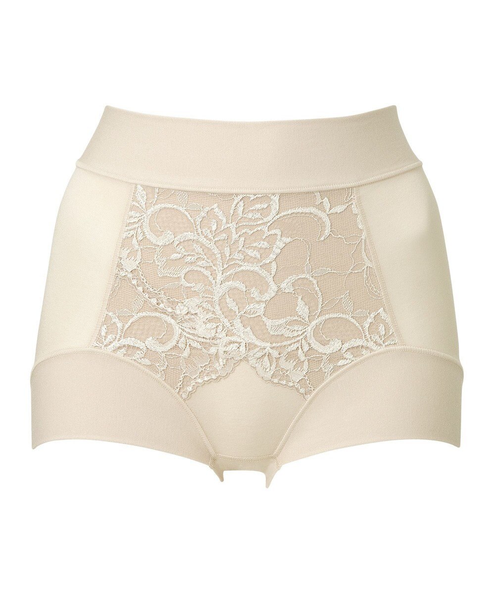 BRADELIS New York 【BRADELIS NewYork peace】綿混フィットレースショーツ25 深め 補正下着 ヒップアップ 美尻 