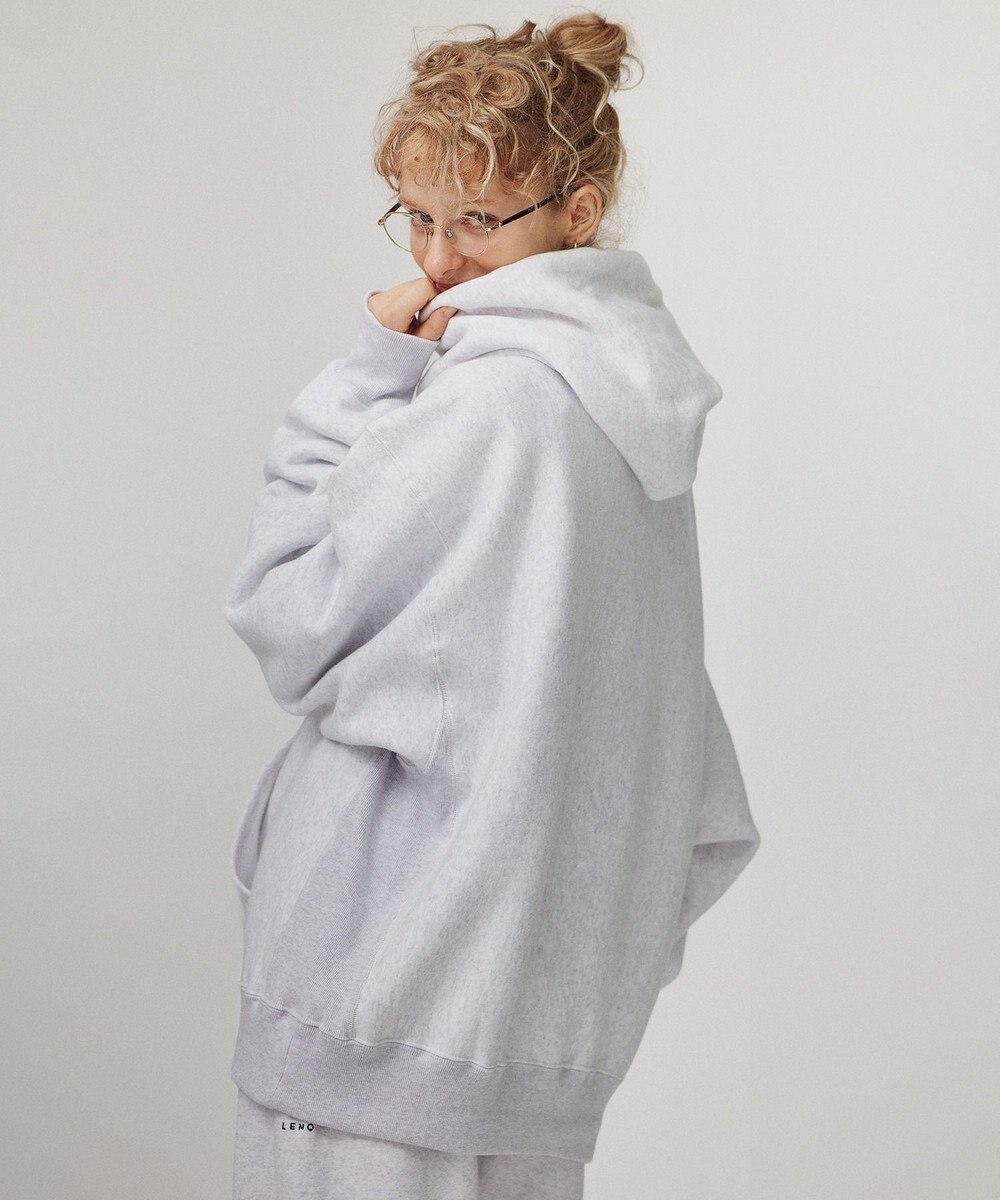 LENO HOODIE 《FRENCH TERRY》《UNISEX》 プルオーバーフーディ/パーカー 