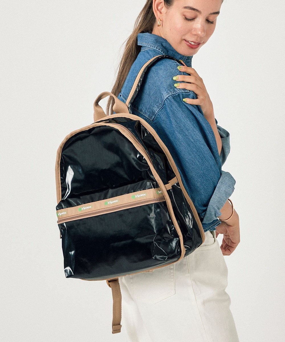 LeSportsac BASIC BACKPACK/50th ブラックシャイン 50th ブラックシャイン