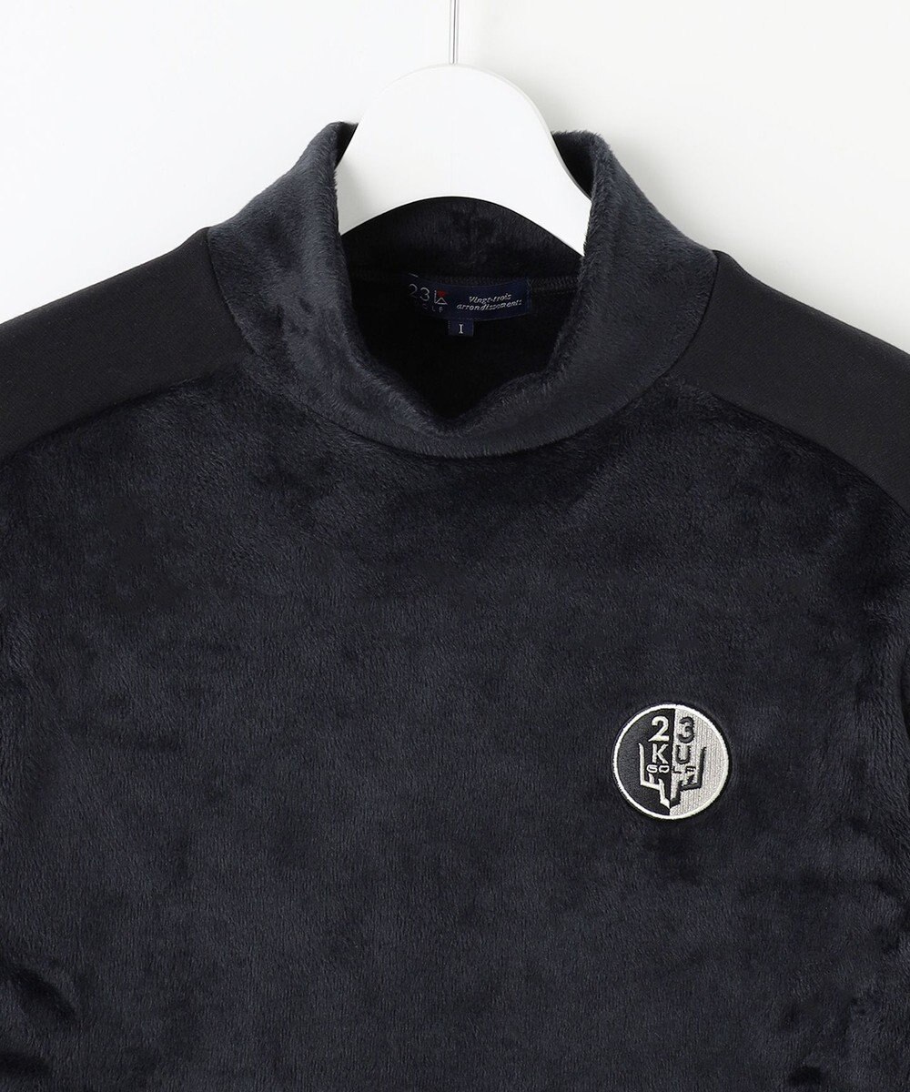 23区GOLF 【WOMEN】シルキーボンバー モックネック 