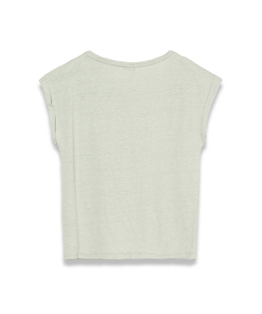 JOSEPH 【洗える】リネンジャージー　キャップスリーブトップス 