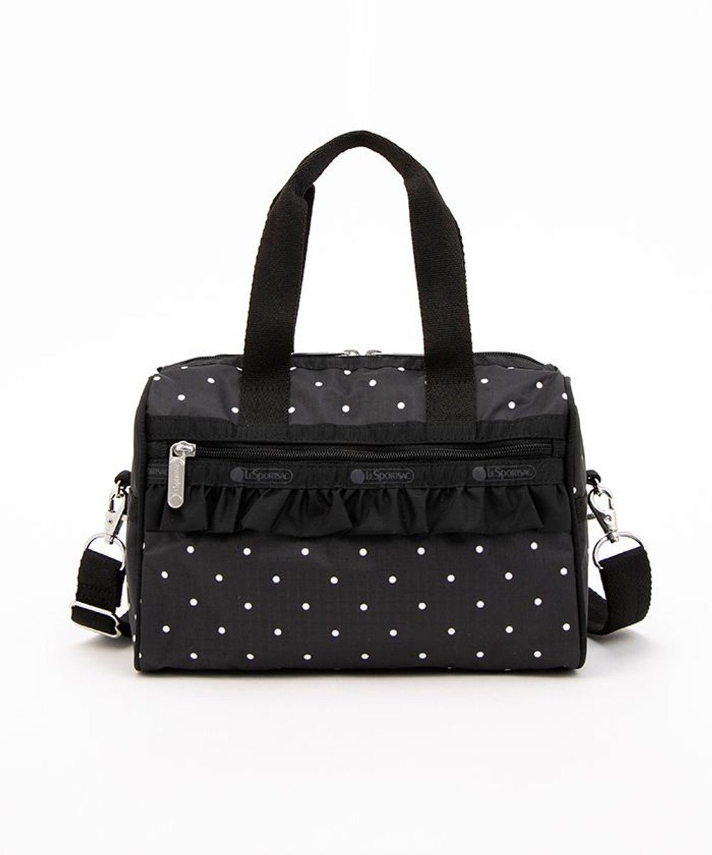 LeSportsac RF EVERYDAY SM SATCHEL/プティドットノワール 