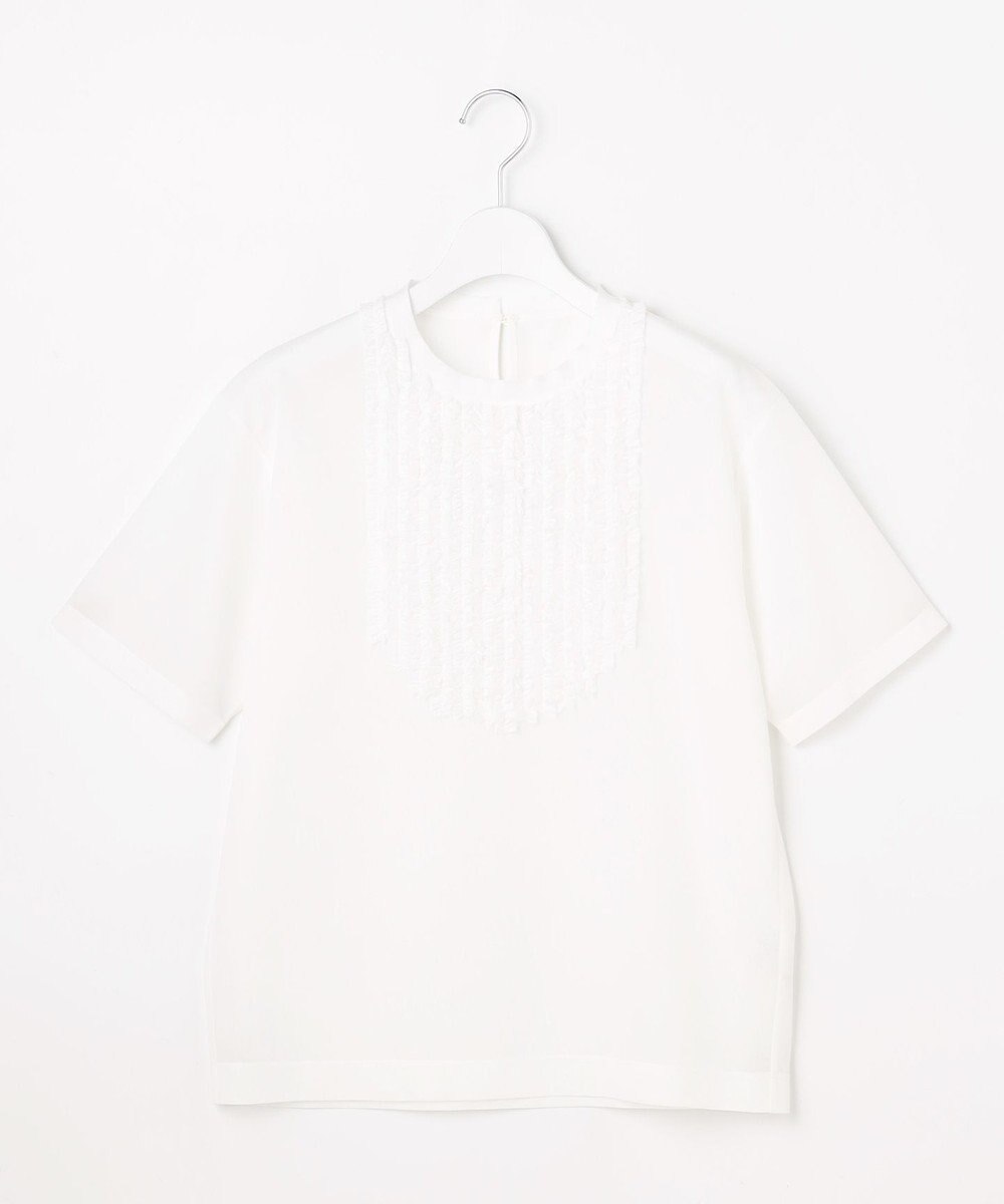 自由区 S シアーフリルジャージー カットソー 