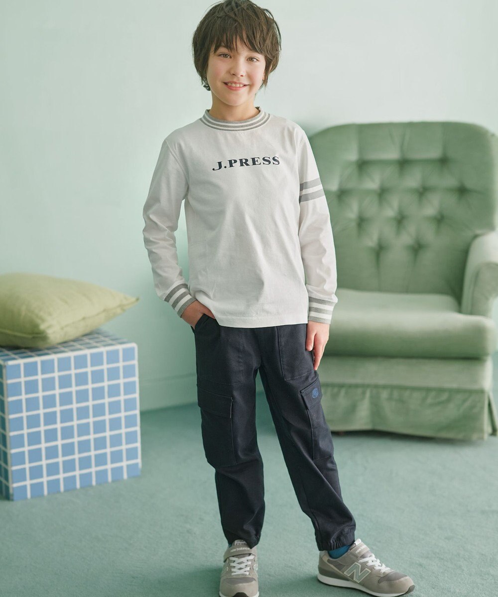 J.PRESS KIDS 【110-130cm】コットンツイル カーゴパンツ 