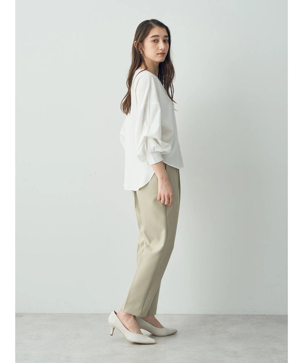 YECCA VECCA タックテーパードパンツ② 