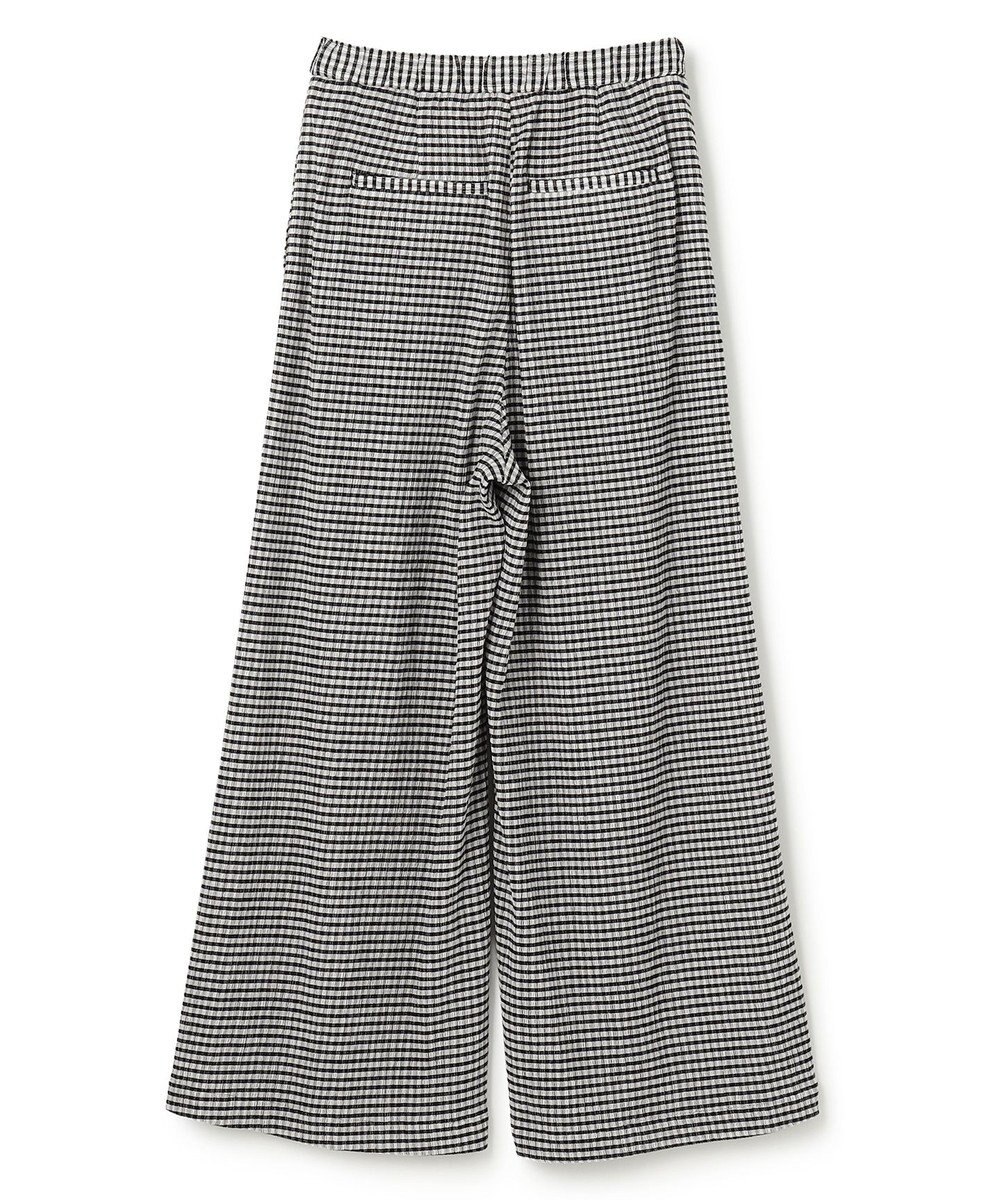uncrave 【ご好評につき追加生産】ギンガムチェック ワイドパンツ 