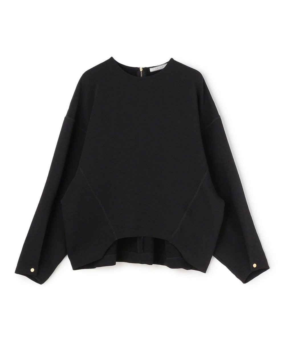 BEIGE， BROOM / スウェット風ライトフォルムプルオーバー 