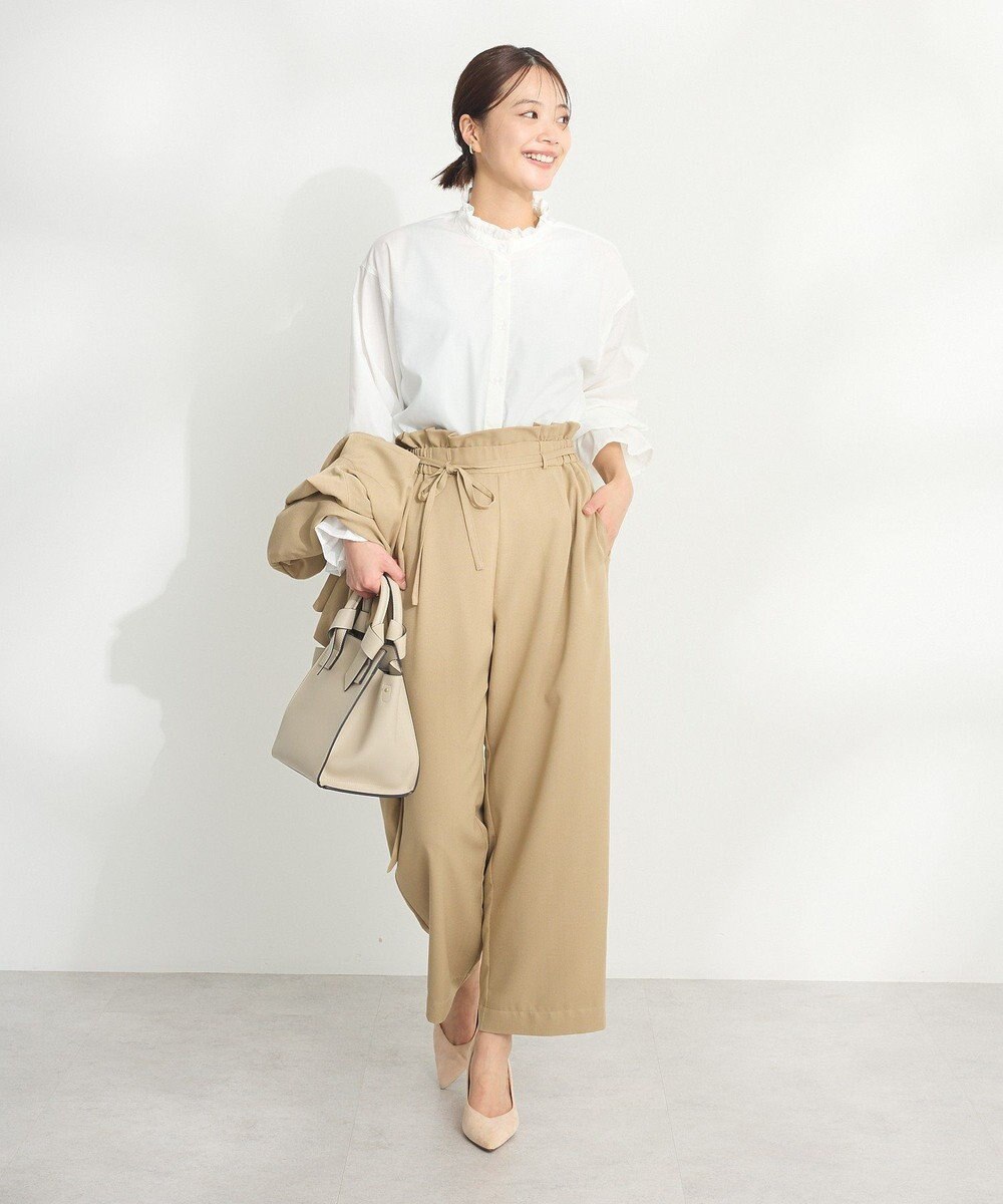 CRAFT STANDARD BOUTIQUE フリルウエストパンツ 