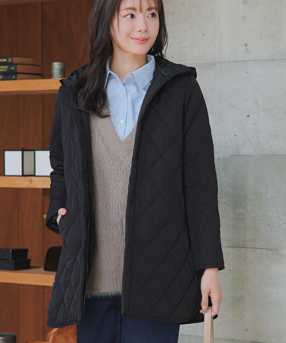 Tiaclasse 【安田美沙子さん着用・新色追加】中綿キルティングコート 