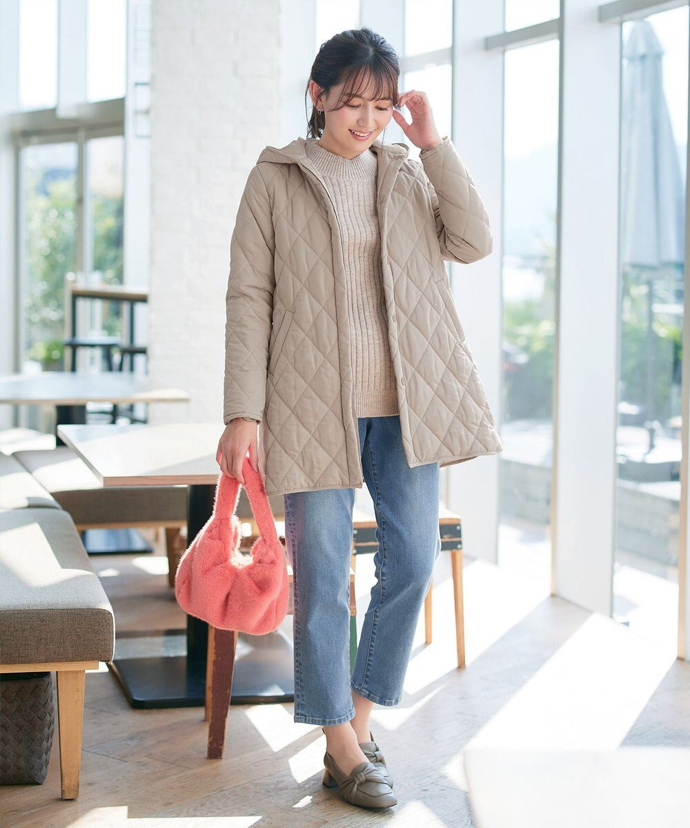 Tiaclasse 【安田美沙子さん着用・新色追加】中綿キルティングコート 