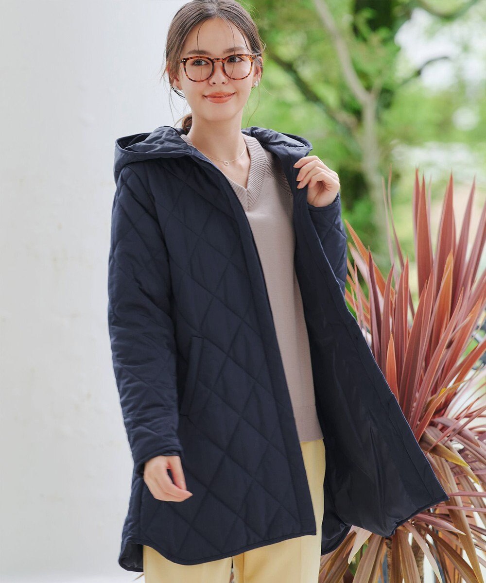 Tiaclasse 【安田美沙子さん着用・新色追加】中綿キルティングコート 