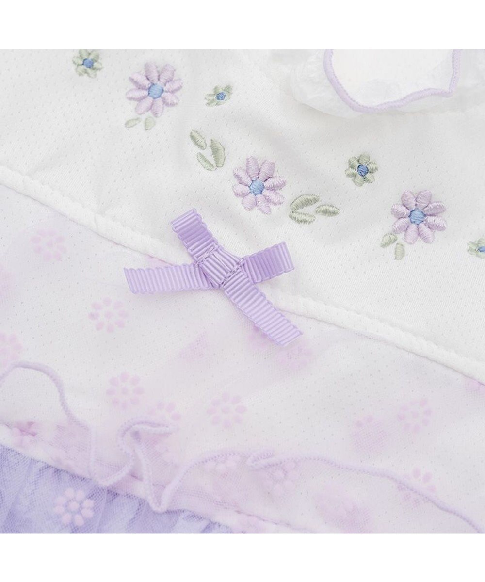 PET PARADISE ペットパラダイス フロッキー お花 ワンピース 《パープル》  小型犬 