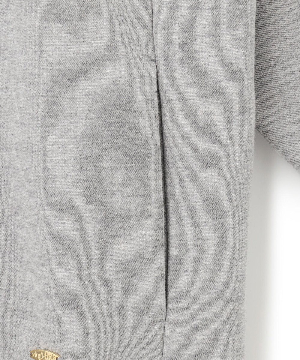 23区 【洗える】オーガニックコットンテリー ジップアップ フーディー 