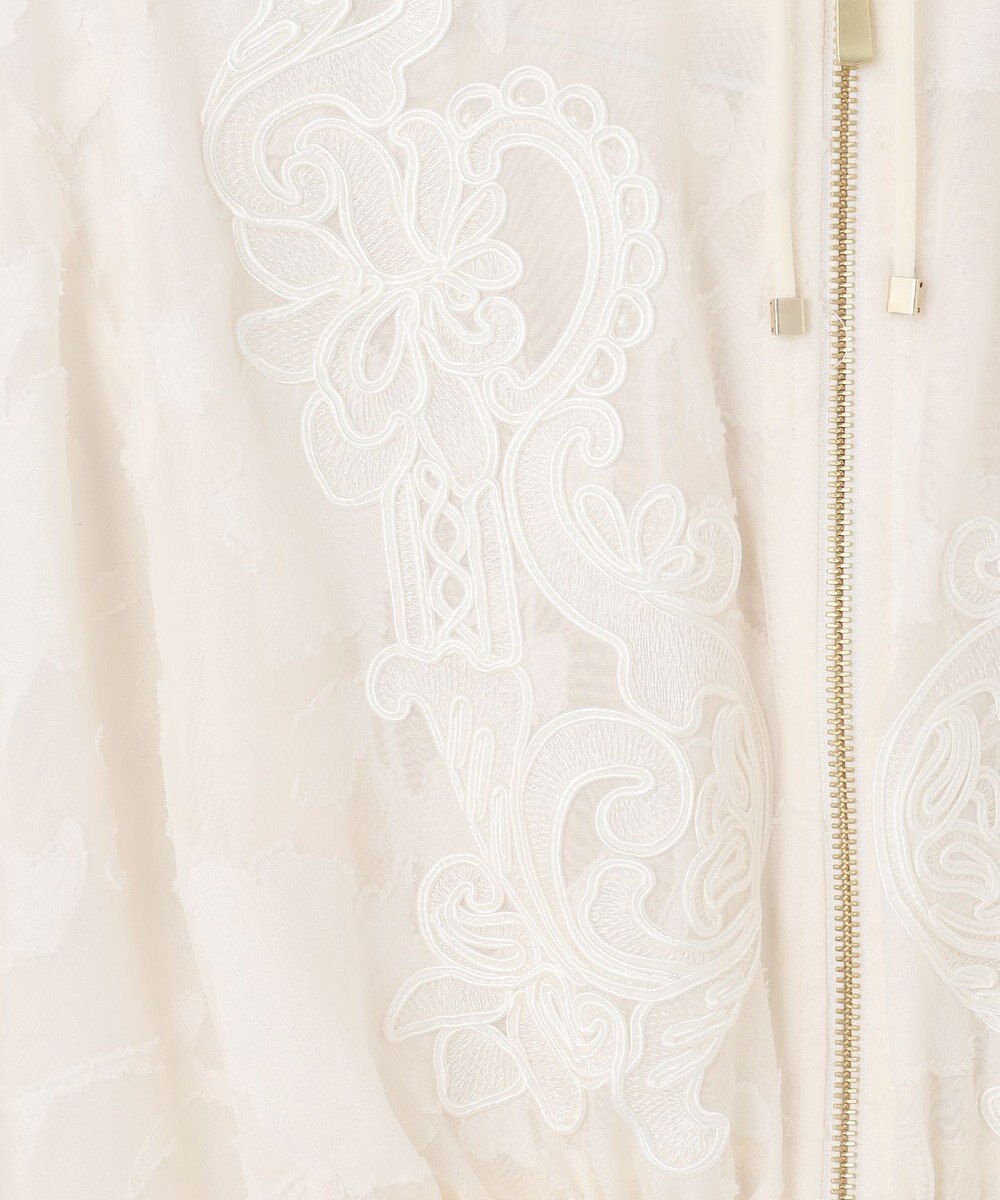 GRACE CONTINENTAL ジャガード刺繍ブルゾン 