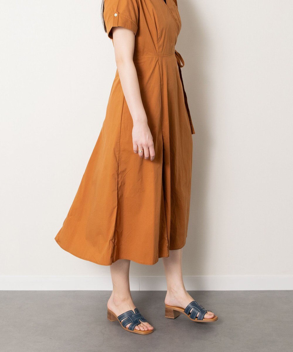 INTER-CHAUSSURES 【Oh my Sandals】チャンキーヒールレザーサンダル 