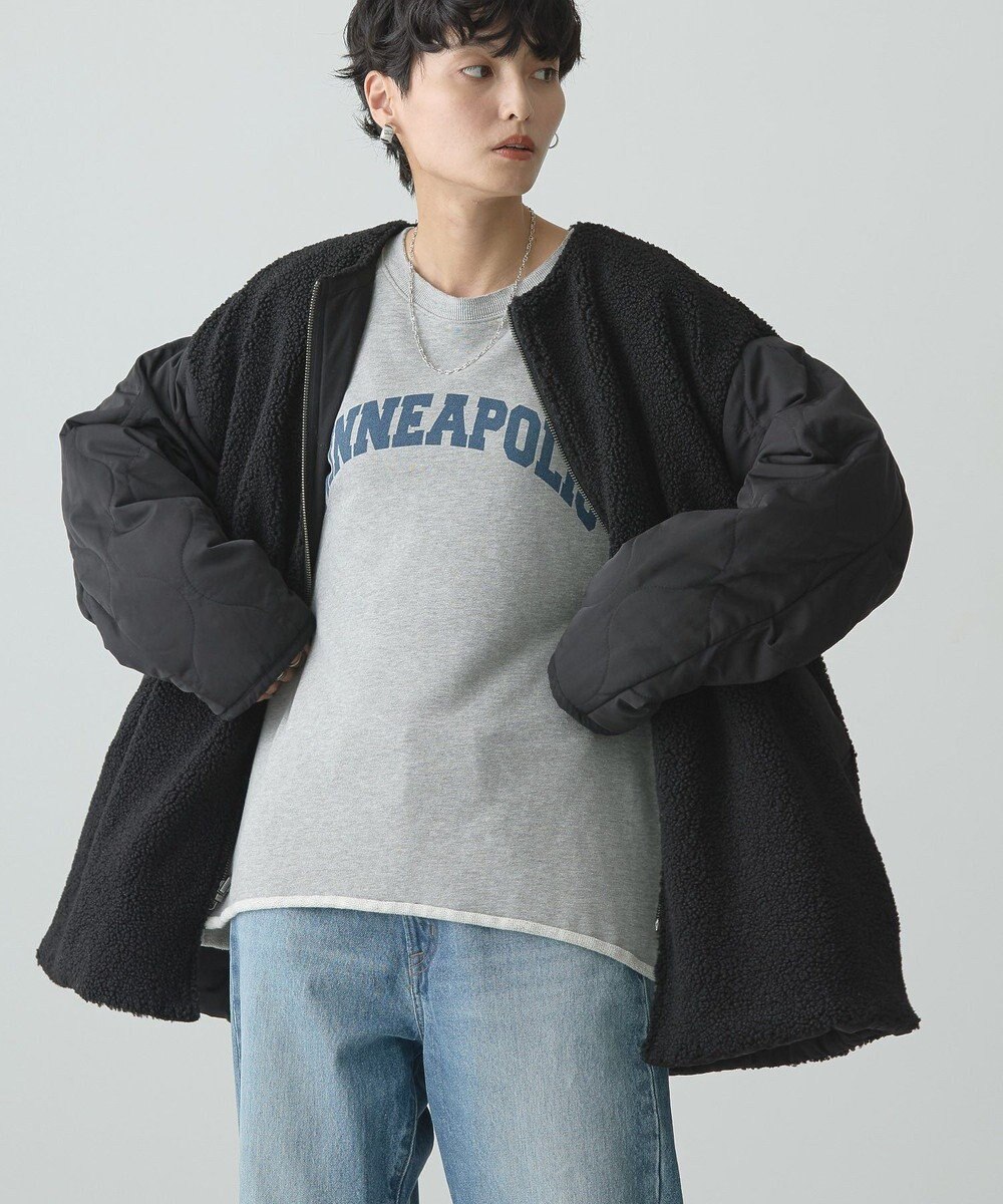 AMERICAN HOLIC 軽ポカ２ＷＡＹリバーシブルキルトアウター 