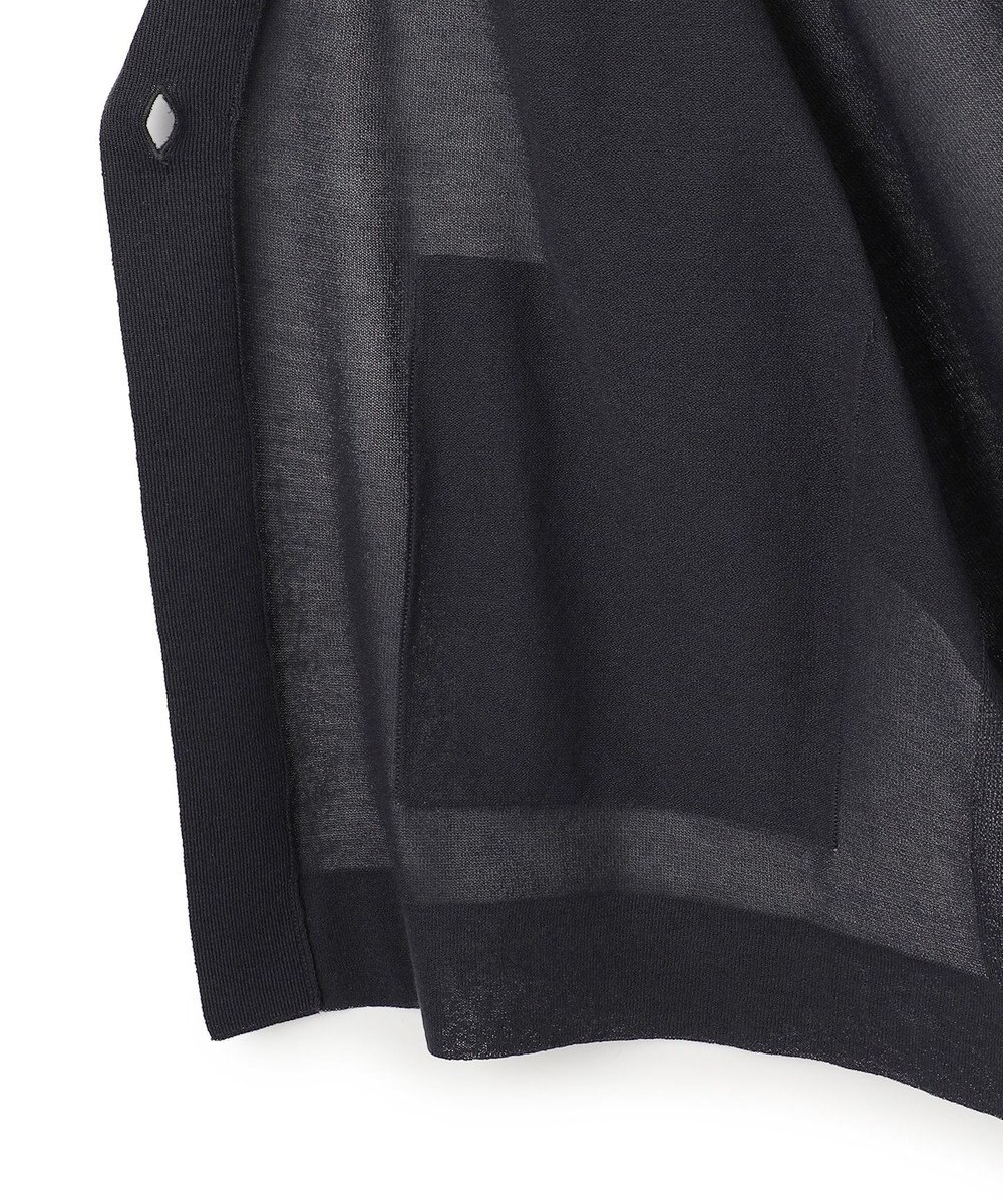 UNFILO シアーフォルムニット ジャケットジレ 