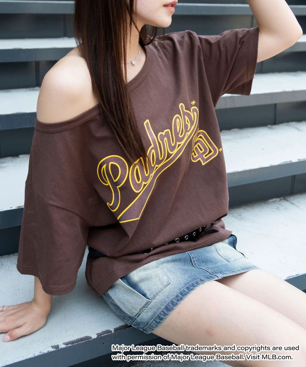 WEGO 別注MLBオフショルビッグT 