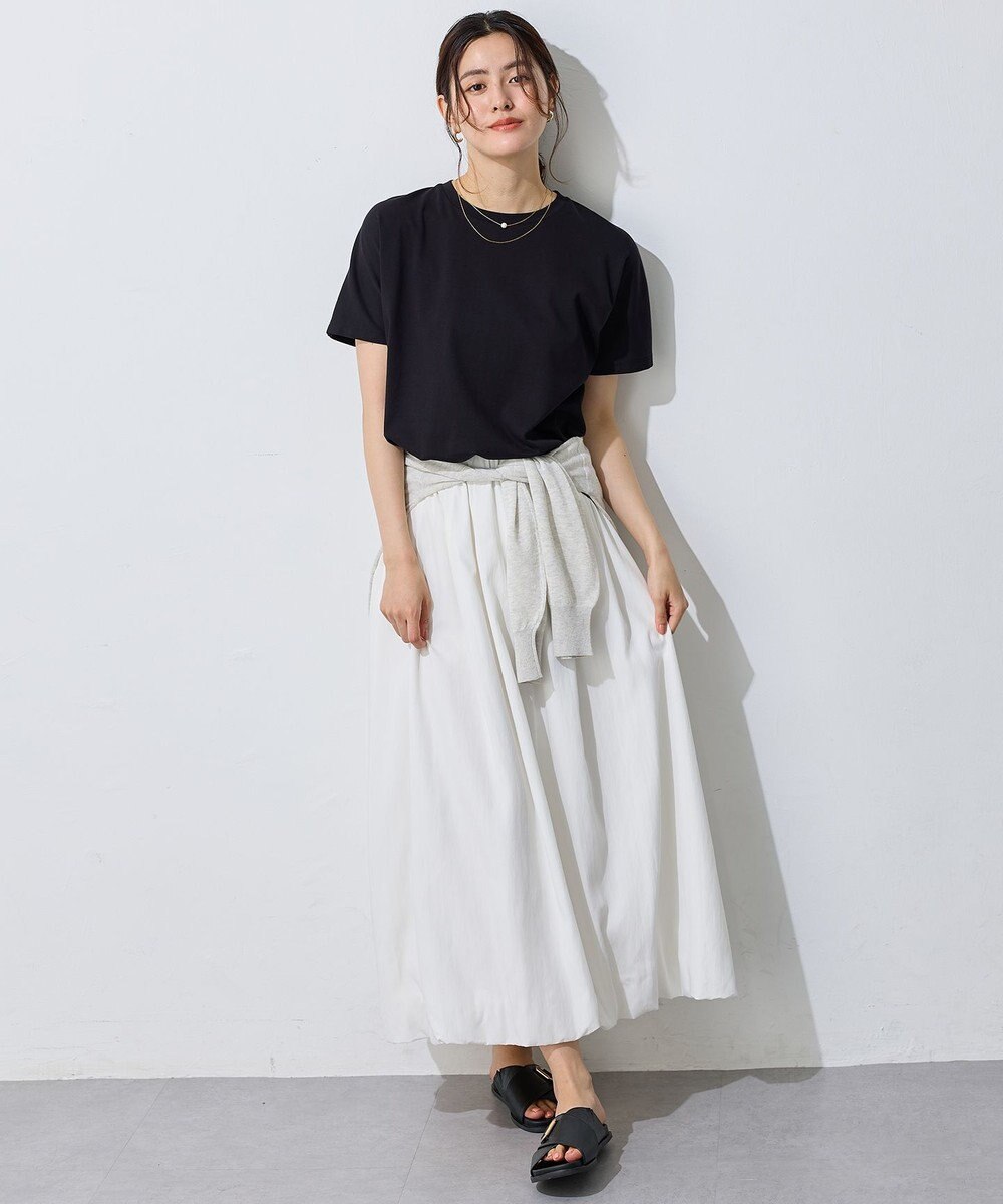 ANY 【新色追加/10色展開/洗濯機可/UVケア/接触冷感】プレミアムベーシック半袖Tシャツ 