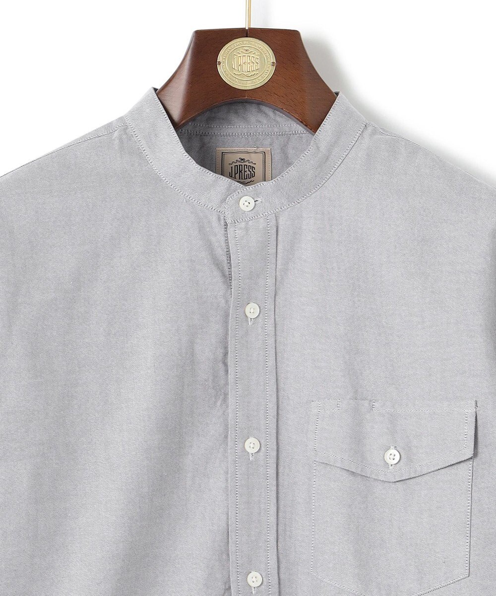 J.PRESS MEN 【WEB・一部店舗限定】オックス バンドカラーシャツ 