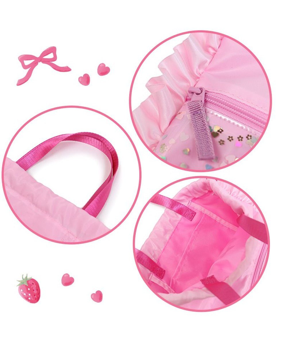 Mother garden マザーガーデン フリル ナップサック  キッズ リュック 《ユニコーン/野いちご》 