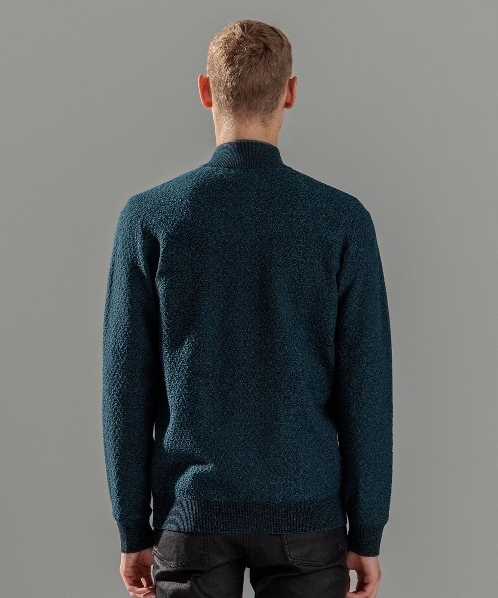 JOSEPH HOMME 【イージーケア】 ヴィスコースリンクス　ジップアップカーディガン 