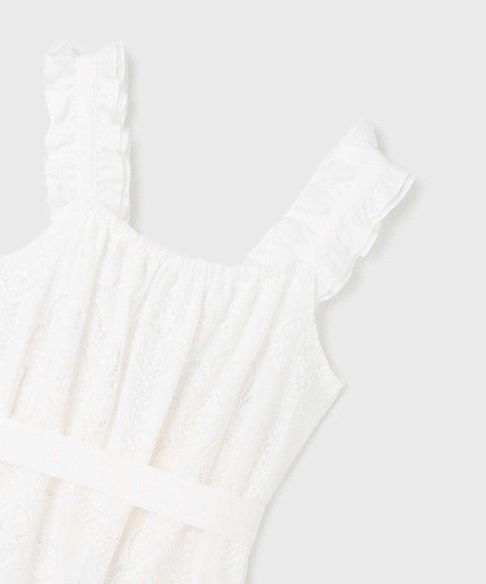 GRACE CONTINENTAL カットワーク刺繍ワンピース 