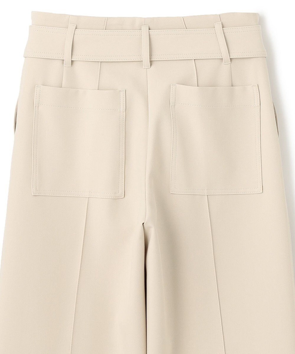 BEIGE， LAUREL / ワイドクロップドパンツ 