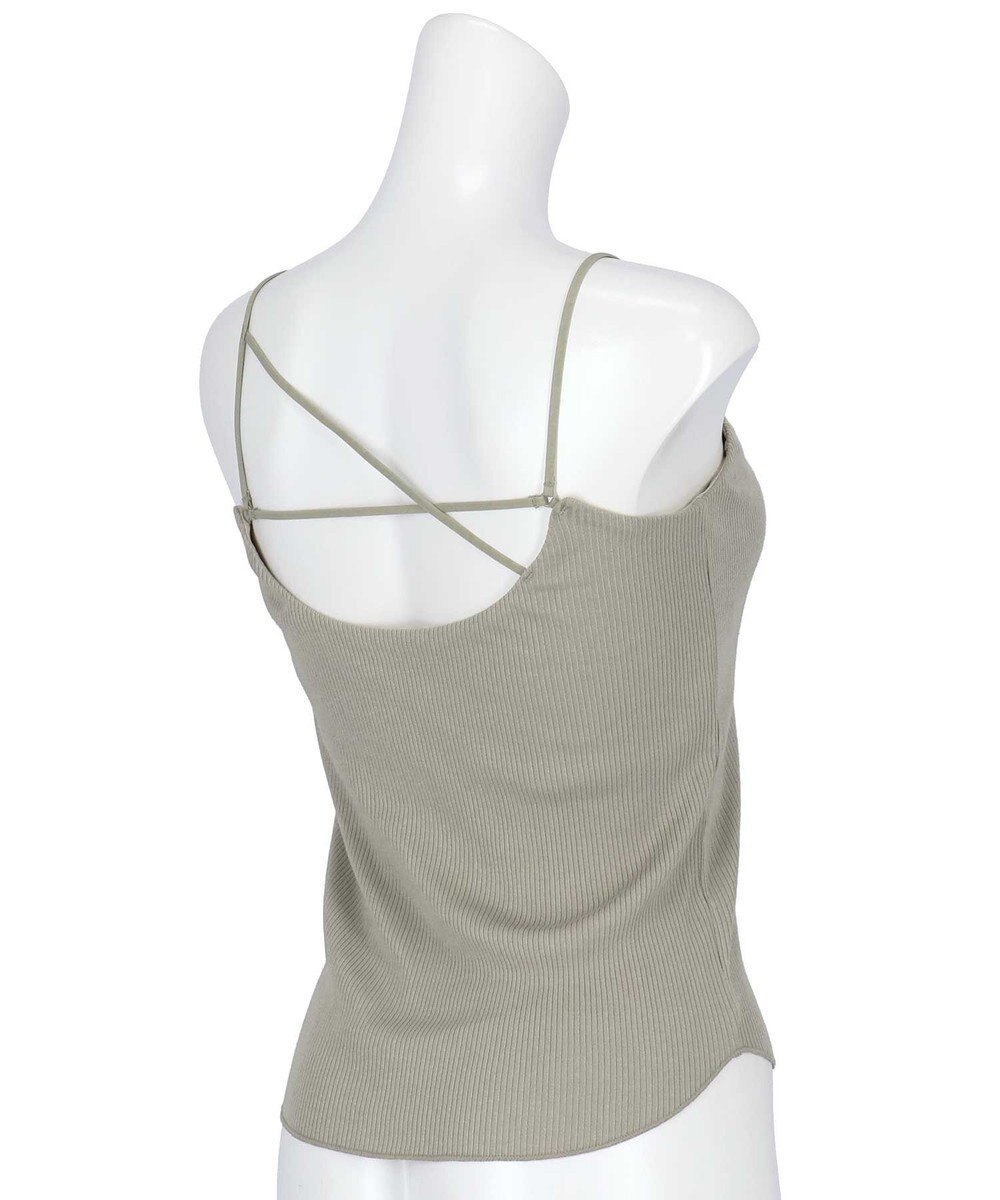 AMPHI カップ付きインナー 【ブラトップ】 キャミソール 上向きで立体的なバストシルエット しめつけ感が少ない 脇スッキリ JWG100 アンフィ／ワコール 