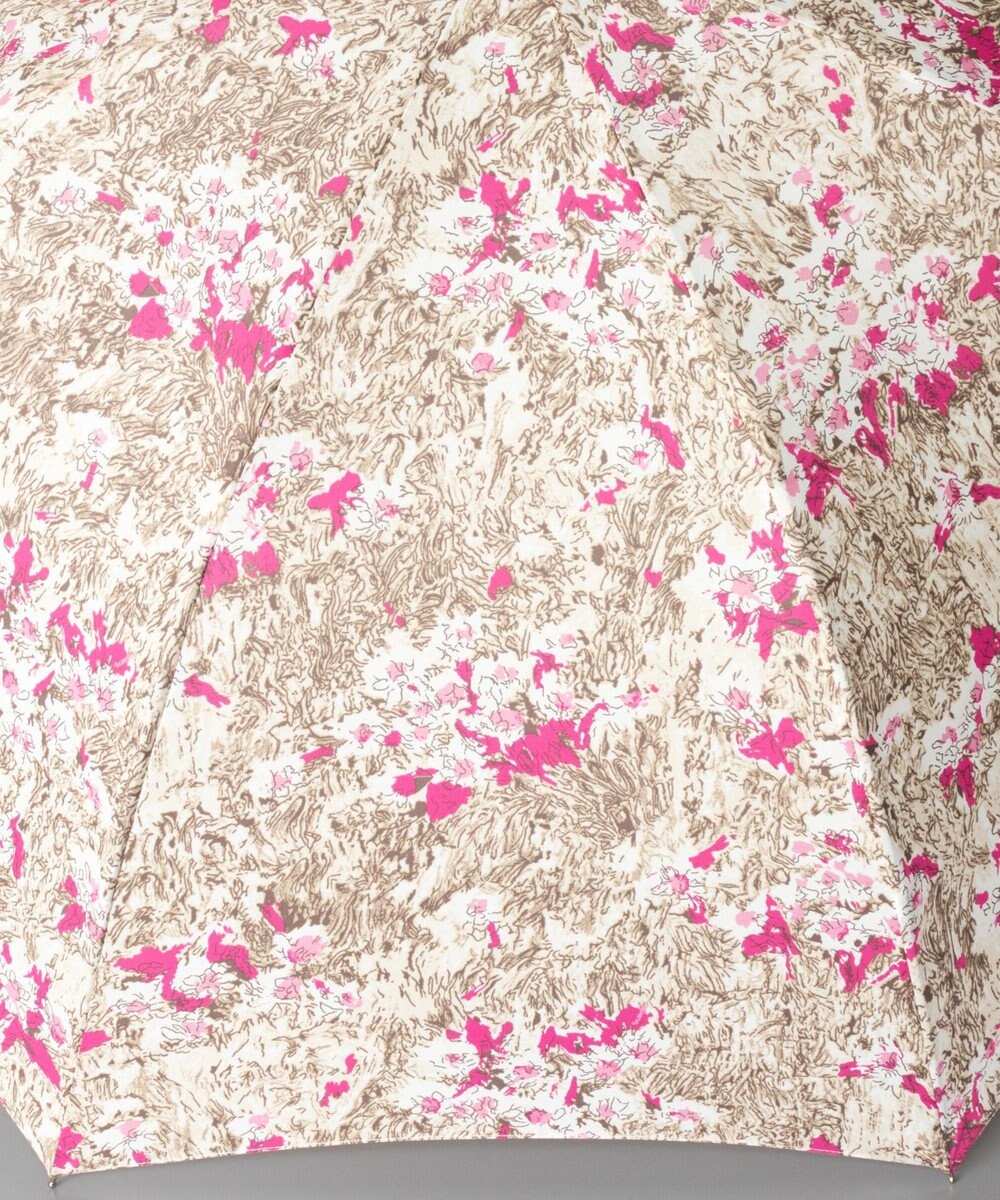 AURORA JILL STUART ジル スチュアート アブストラクトフラワー柄 雨傘（長傘） 