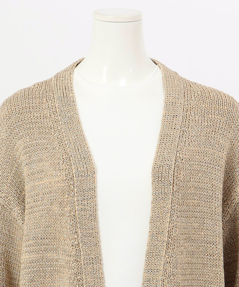 23区 【エステータ】テープヤーン ニットカーディガン 