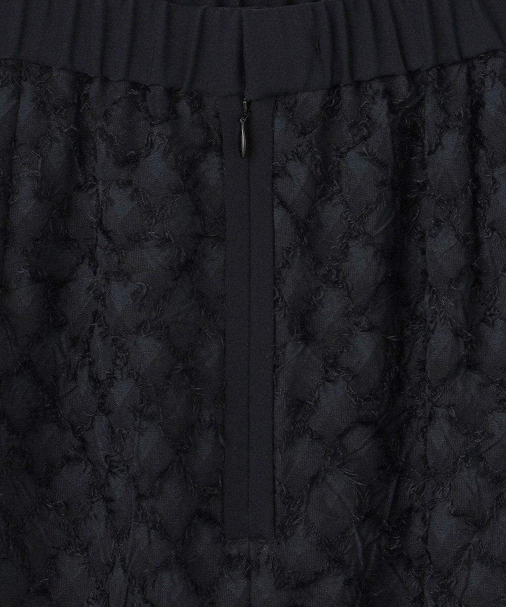 自由区 L 【セットアップ対応】ワッシャーカットジャカード スカート 