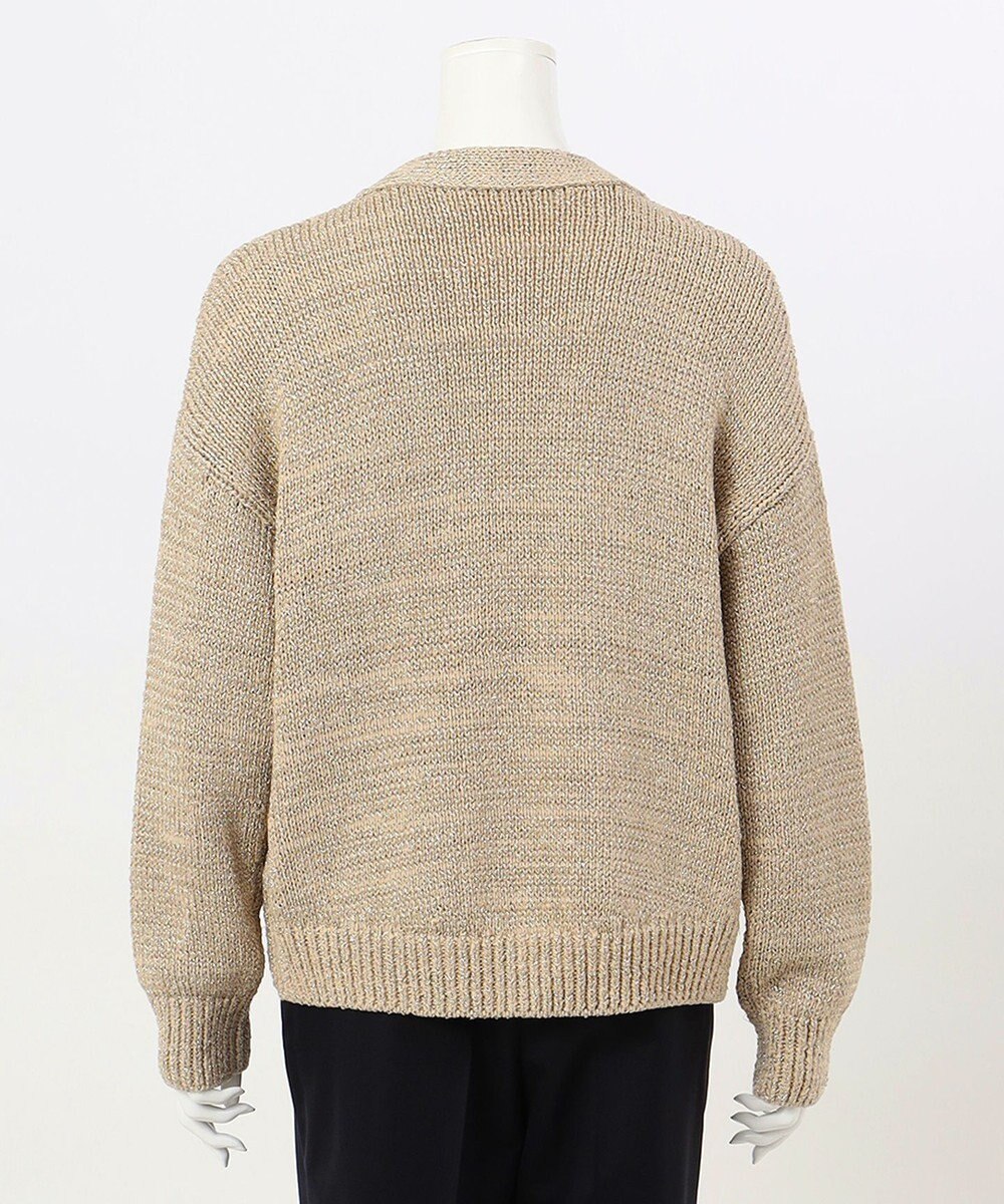 23区 【エステータ】テープヤーン ニットカーディガン 