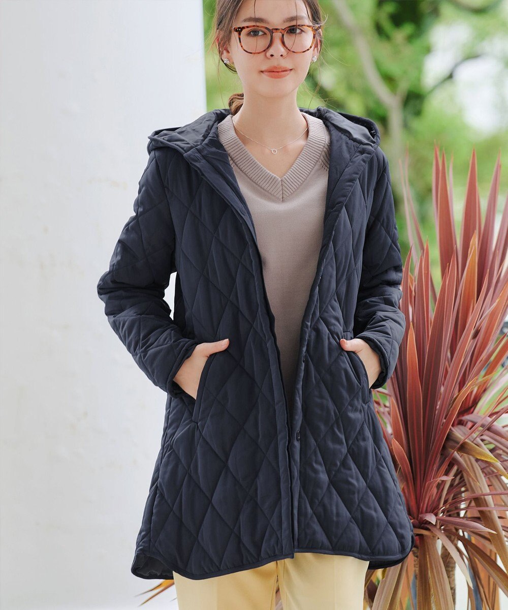 Tiaclasse 【安田美沙子さん着用・新色追加】中綿キルティングコート 