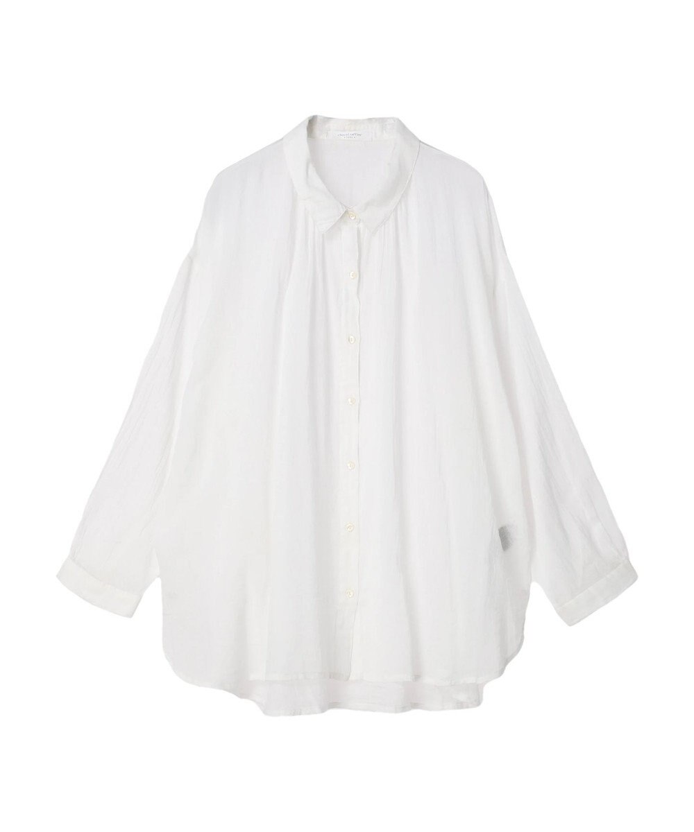 Green Parks インド綿　柔らかボイルシャツ 