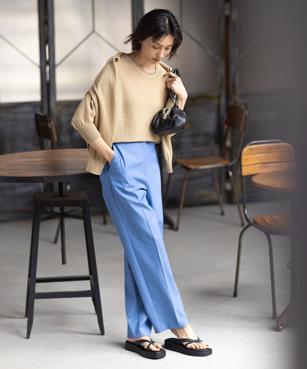 ICB チェーン付きミニ巾着バッグ 