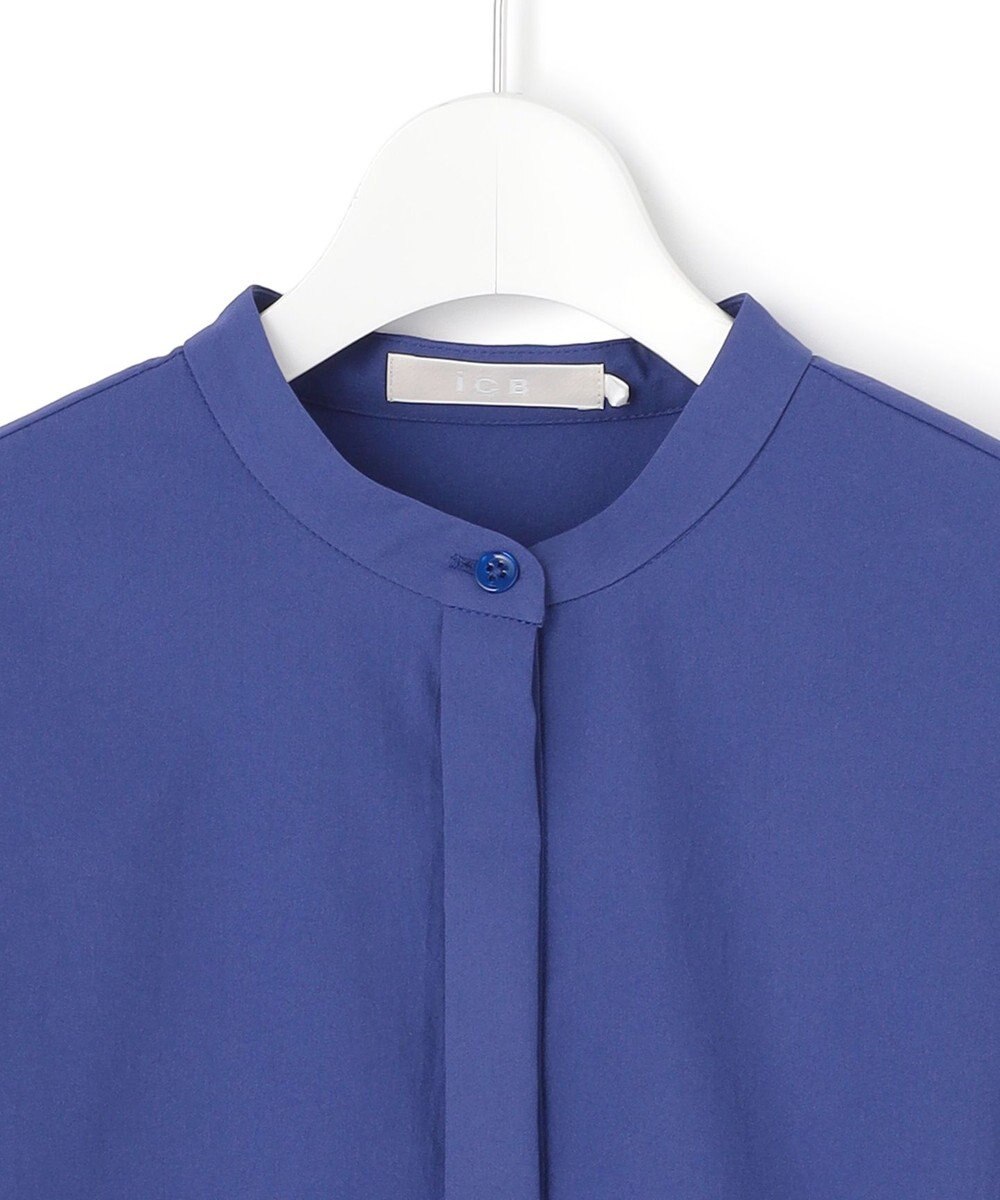 ICB 【先行予約】 ヴィンテージスパンブロード デザインブラウス 