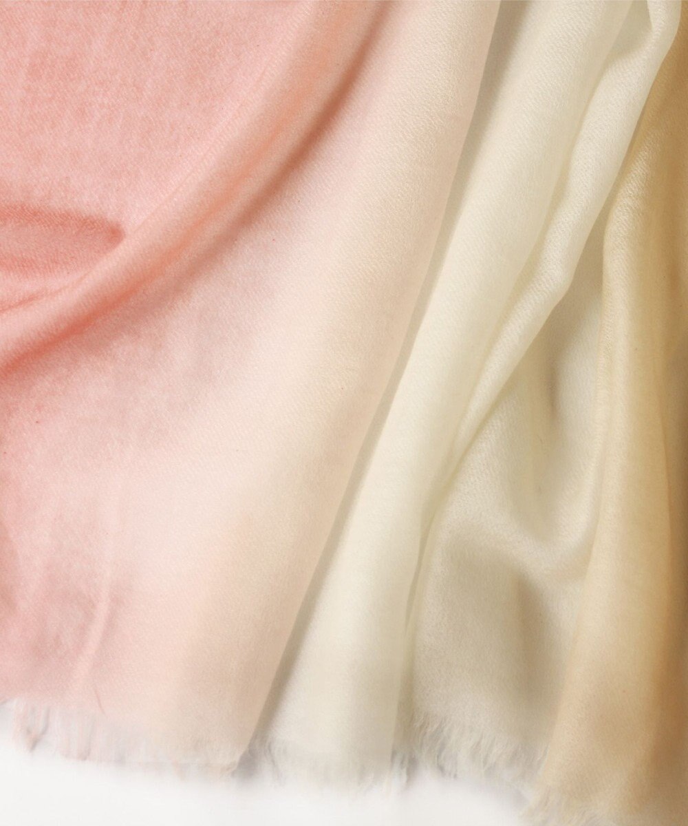 ORuKuBET GRADATION CASHMERE STOLE 
