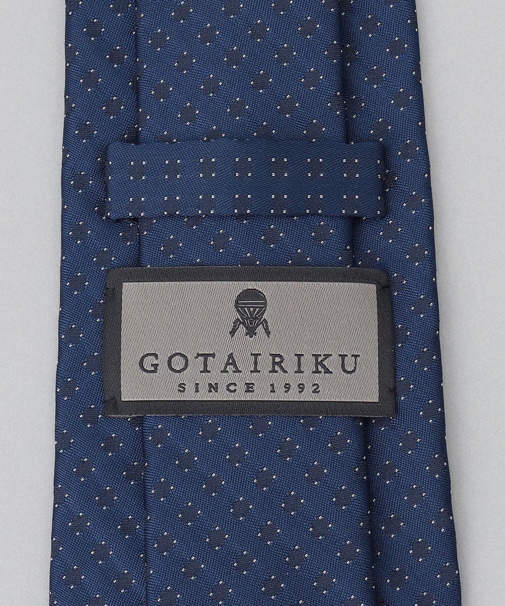 GOTAIRIKU GOTAIRIKU別注【日本製】シルク ネクタイ_ピンドット 