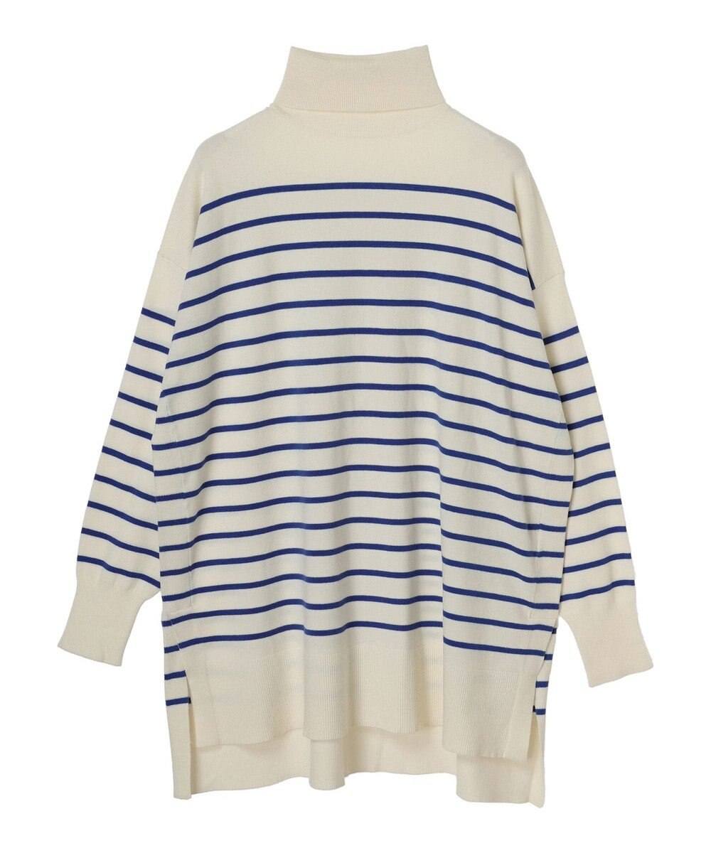 Green Parks もちやわ　タートルニットチュニック 