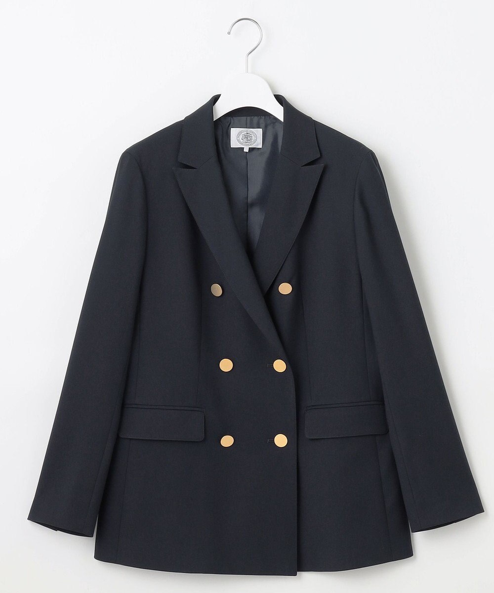 J.PRESS LADIES S 【洗える】50/2 T/Rウォッシャブルギャバ ジャケット 