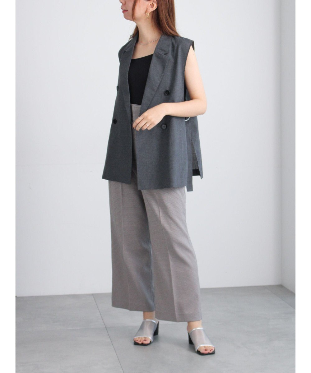 Te chichi サイドオープンライトジレ 