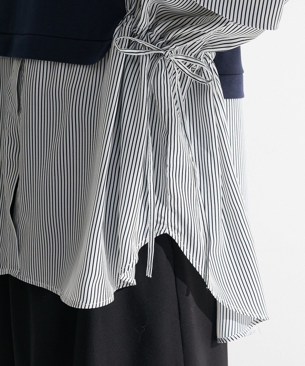 Green Parks 脇リボンドッキングチュニック 