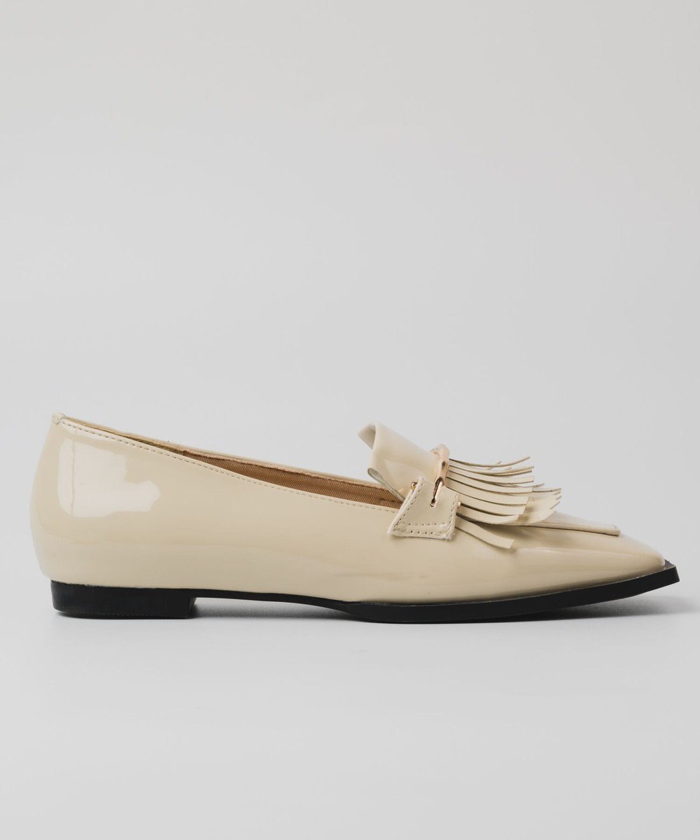 BONTRE 【PRECIEUX JOUET/プレシュウジュエ】キルトビットエナメルローファー 