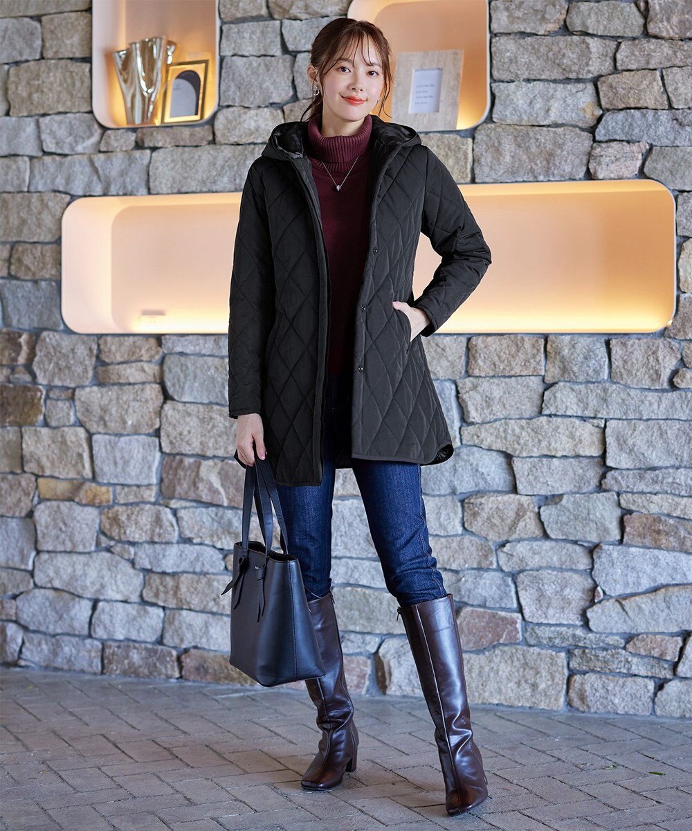 Tiaclasse 【安田美沙子さん着用・新色追加】中綿キルティングコート 