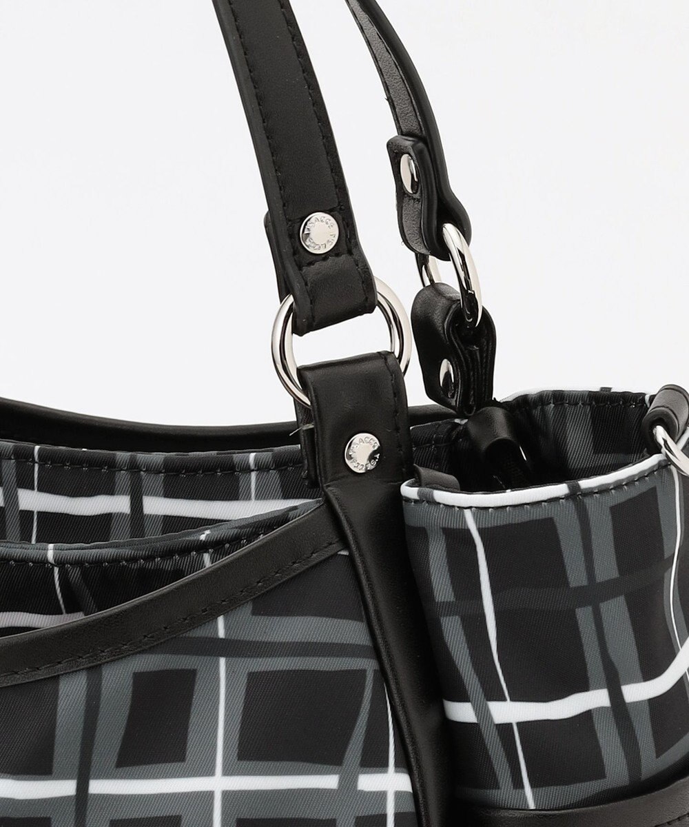 Y'SACCS ドローイングチェック2WAYミニトート 