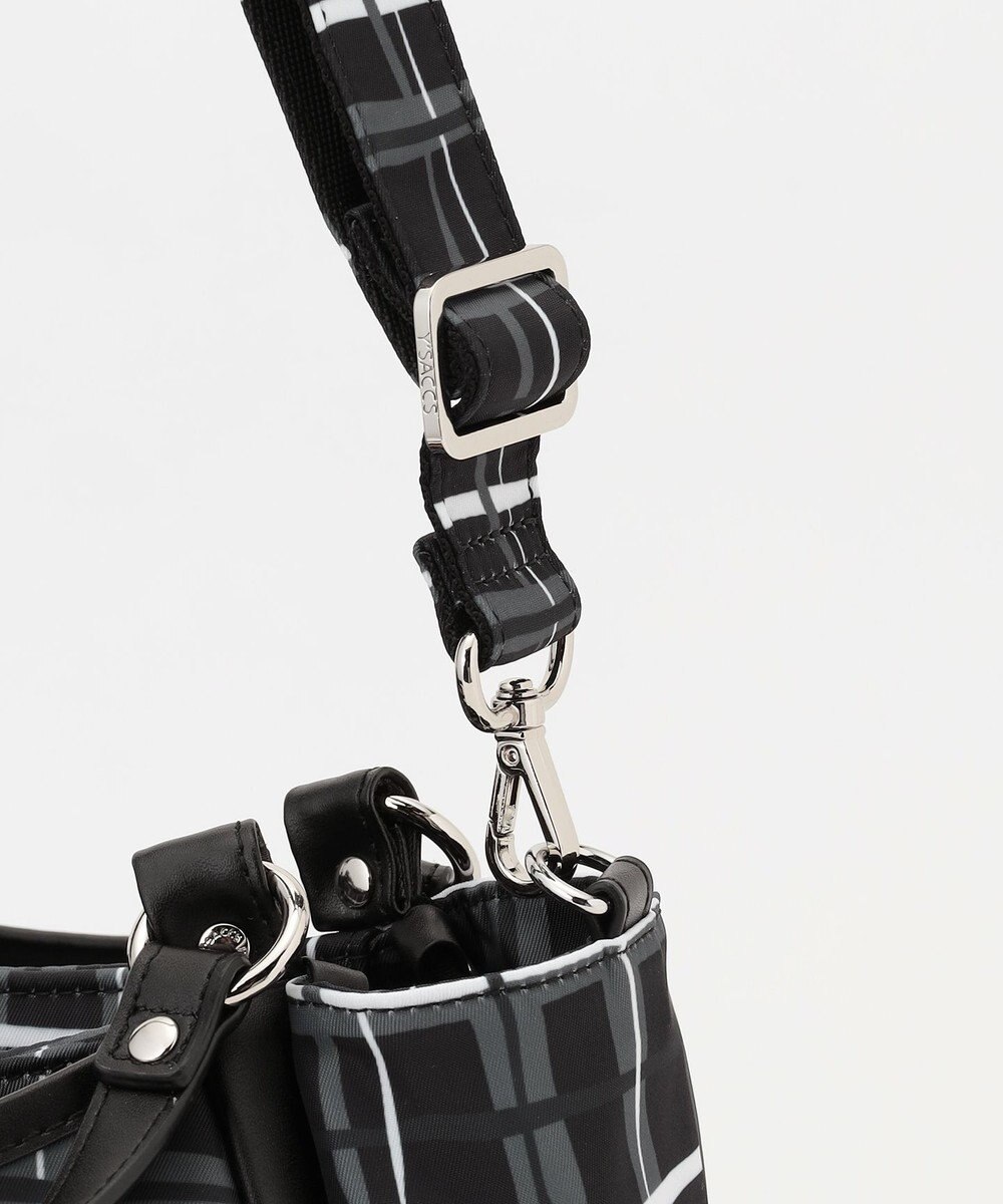 Y'SACCS ドローイングチェック2WAYミニトート 