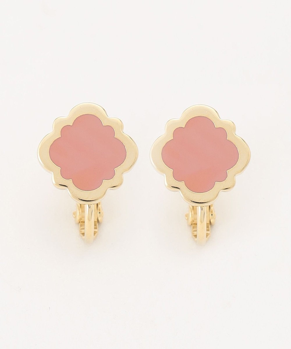 TOCCA COLOR OF CLOVER EARRINGS イヤリング ピンク系